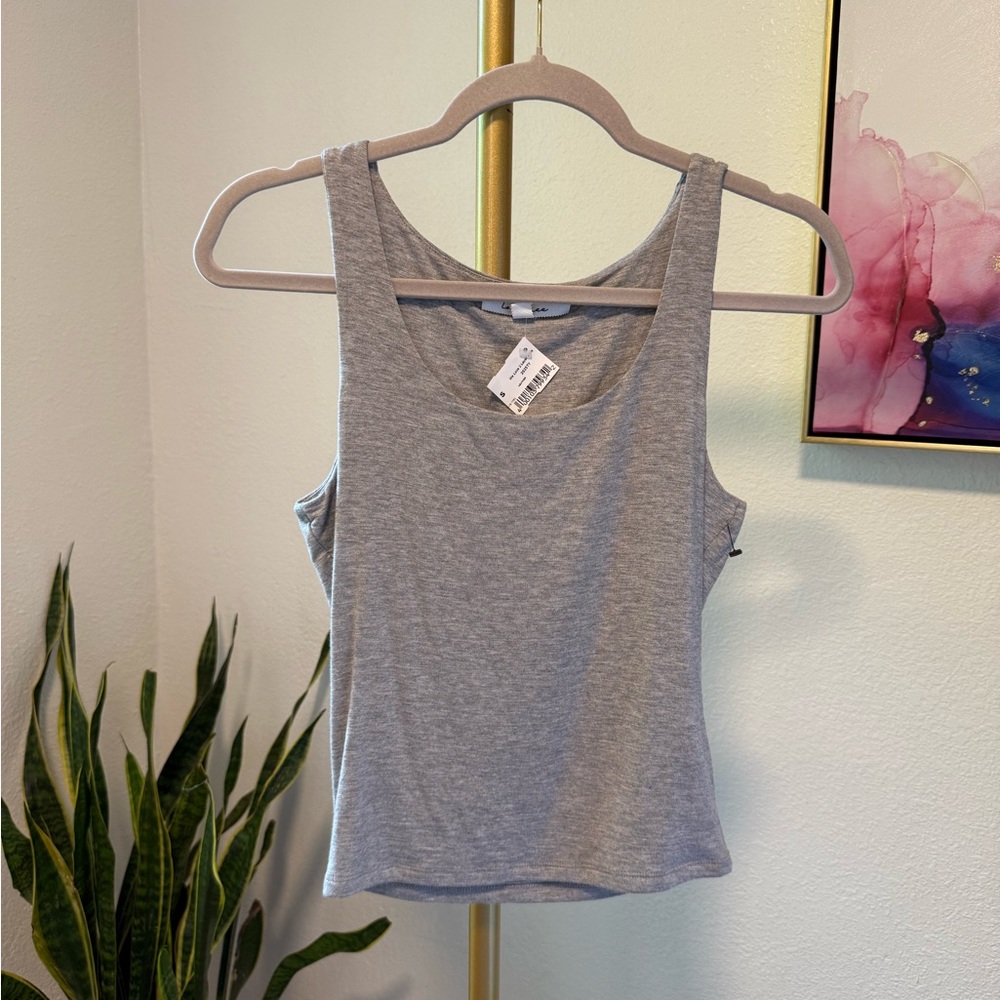 Love Tree Heather Gray Tank Top